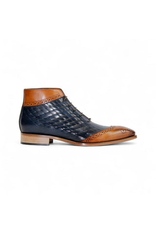 Duca Lauro Men’s Shoes Calf-Skin Leather Boots (D1161)-AmbrogioShoes