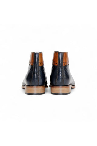 Duca Lauro Men’s Shoes Calf-Skin Leather Boots (D1161)-AmbrogioShoes