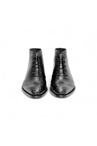 Duca Lauro Men’s Shoes Calf-Skin Leather Boots (D1161)-AmbrogioShoes