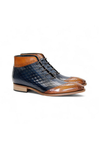 Duca Lauro Men’s Shoes Calf-Skin Leather Boots (D1161)-AmbrogioShoes