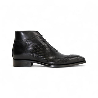 Duca Lauro Men’s Shoes Calf-Skin Leather Boots (D1161)-AmbrogioShoes
