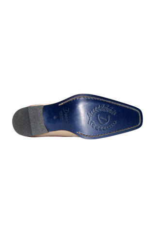 Duca Lombardi Men’s Shoes Calf-Skin Leather Cap-Toe Derby (D1157)-AmbrogioShoes