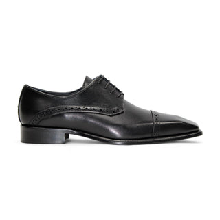 Duca Lombardi Men’s Shoes Calf-Skin Leather Cap-Toe Derby (D1157)-AmbrogioShoes