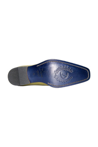 Duca Lombardi Men’s Shoes Leather Cap-Toe Derby (D1157)