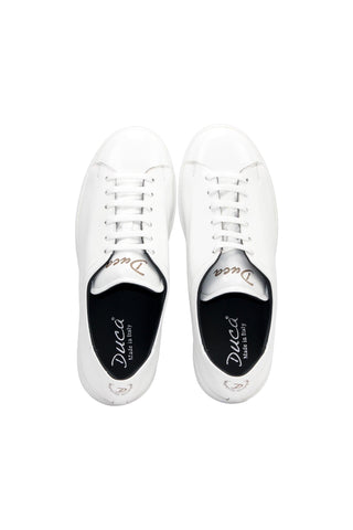 Duca Monza Calf-Skin Leather Sneaker (D1028)-AmbrogioShoes