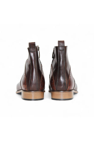 Duca Pedaso Men’s Shoes Calf-Skin Leather Boots (D1166)-AmbrogioShoes