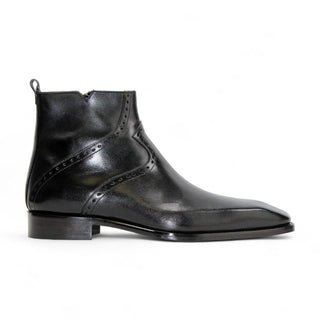 Duca Pedaso Men’s Shoes Calf-Skin Leather Boots (D1166)-AmbrogioShoes