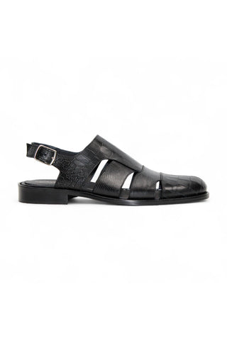 Duca Positano Leather Fisherman Sandal-AmbrogioShoes