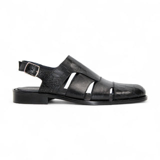 Duca Positano Leather Fisherman Sandal-AmbrogioShoes