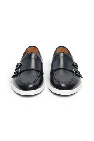 Duca Rimini Leather Double Monk-Strap