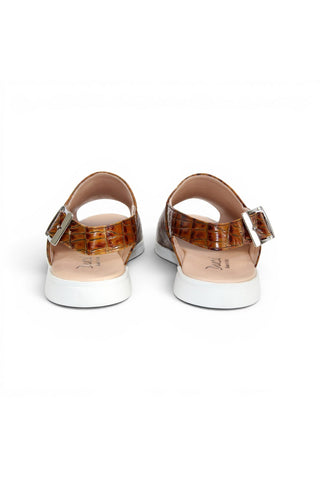 Duca SA136 Embossed Leather Sandal
