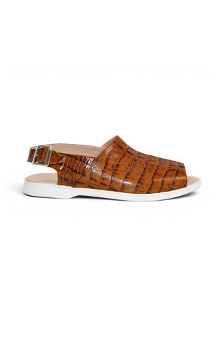 Duca SA136 Embossed Leather Sandal