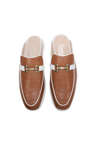 Duca SA493 Embossed & Grainy Leather Sandal