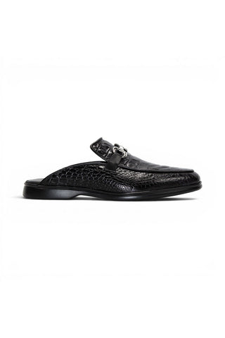 Duca SA493 Embossed & Grainy Leather Sandal