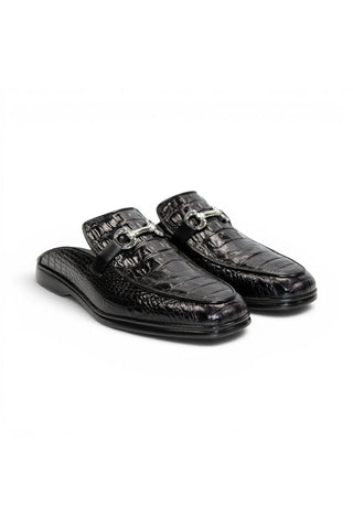 Duca SA493 Embossed & Grainy Leather Sandal