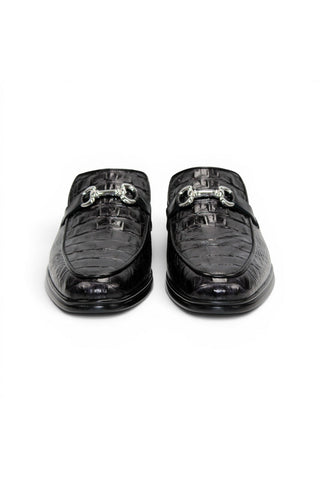 Duca SA493 Embossed & Grainy Leather Sandal