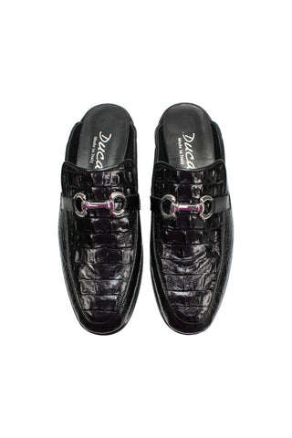 Duca SA493 Embossed & Grainy Leather Sandal
