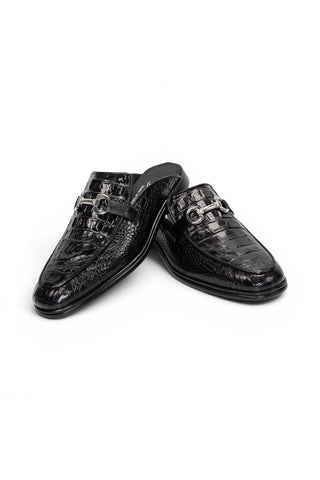 Duca SA493 Embossed & Grainy Leather Sandal