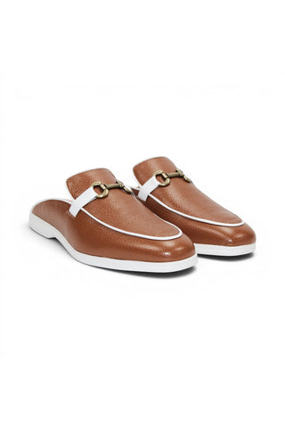 Duca SA493 Embossed & Grainy Leather Sandal