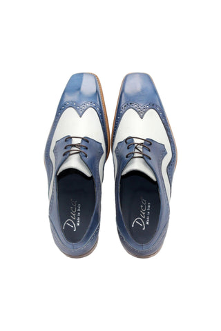 Duca Saranno Men’s Shoes Calf-Skin Leather Derby (D1171)-AmbrogioShoes