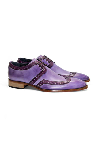 Duca Savona Leather Wing-tip Derby-AmbrogioShoes