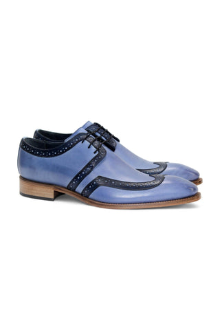 Duca Savona Leather Wing-tip Derby-AmbrogioShoes