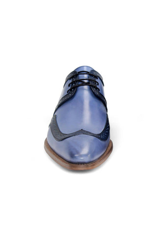 Duca Savona Leather Wing-tip Derby-AmbrogioShoes