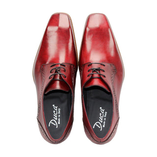 Duca Spada Men's Shoes Calf-Skin Leather Derby (D1173)-AmbrogioShoes