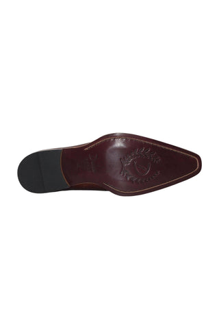 Duca Spoleto I Embossed Leather Oxford-AmbrogioShoes