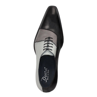 Duca Spoleto II Men's Shoes Calf-Skin Leather Oxford (D1186)-AmbrogioShoes