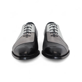 Duca Spoleto II Men's Shoes Calf-Skin Leather Oxford (D1186)-AmbrogioShoes