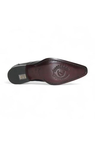 Duca Trento Men’s Shoes Crocodile Embossed Calf-Skin Leather Loafer (D1083)-AmbrogioShoes