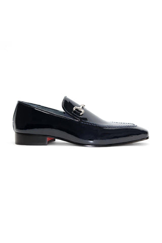 Duca Valenza Patent Slip-On Horse-bit Loafer (D1184)-AmbrogioShoes