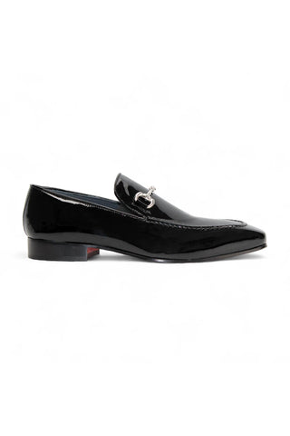 Duca Valenza Patent Slip-On Horse-bit Loafer (D1184)-AmbrogioShoes