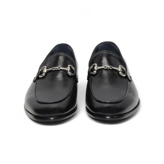 Duca Vasto II Calf-Skin Leather Horse-Bit Loafer (D1185)-AmbrogioShoes