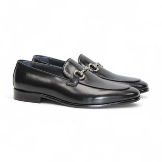 Duca Vasto II Men's Shoes Calf-Skin Leather Horse-Bit Loafer (D1185)-AmbrogioShoes
