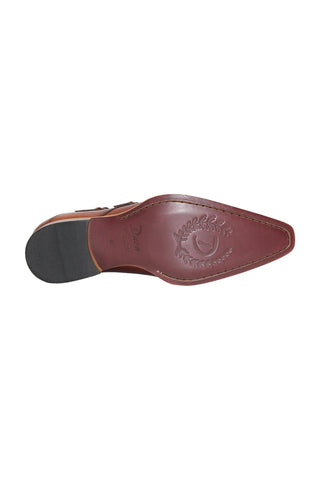 Duca Vergato Leather Double-Monk Strap-AmbrogioShoes