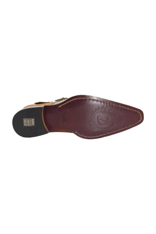 Duca Vergato Leather Double-Monk Strap-AmbrogioShoes