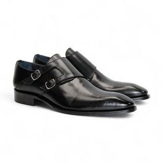Duca Vergato Men’s Shoes Calf-Skin Leather Double-Monk Strap (D1098)-AmbrogioShoes