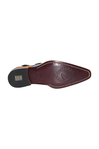 Duca Vergato Men’s Shoes Calf-Skin Leather Double-Monk Strap (D1098)-AmbrogioShoes