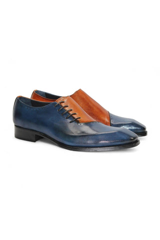 Duca Veroli Men’s Shoes Leather Oxford (D1135)-AmbrogioShoes