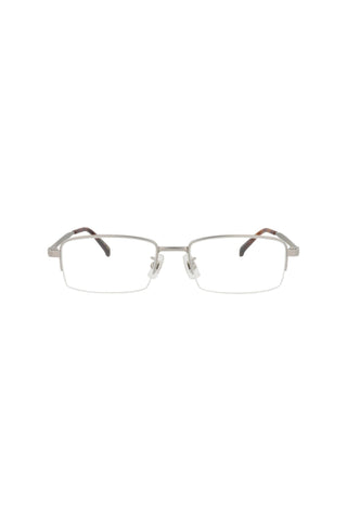 Dunhill DU0016OJ Semimatte Silver Eyeglasses-AmbrogioShoes