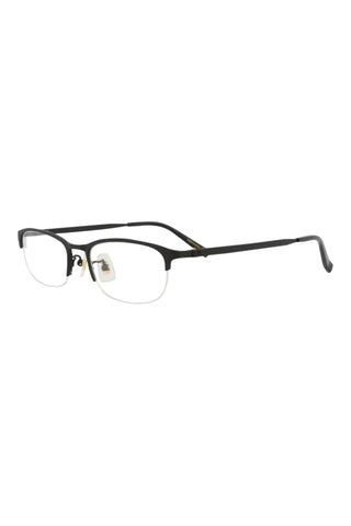 Dunhill DU0019OJ Semimatte Black Eyeglasses-AmbrogioShoes