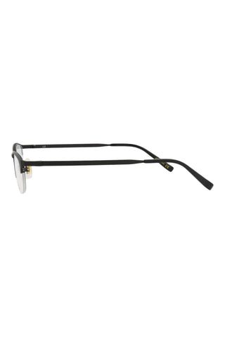 Dunhill DU0019OJ Semimatte Black Eyeglasses-AmbrogioShoes