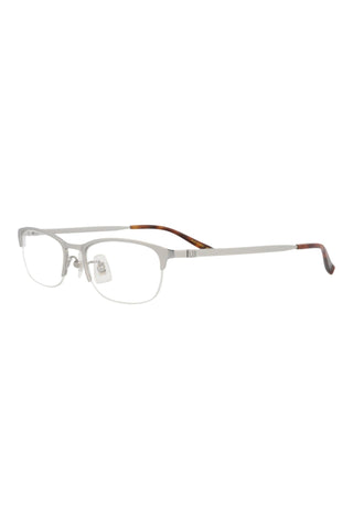 Dunhill DU0019OJ Semimatte Silver Eyeglasses-AmbrogioShoes
