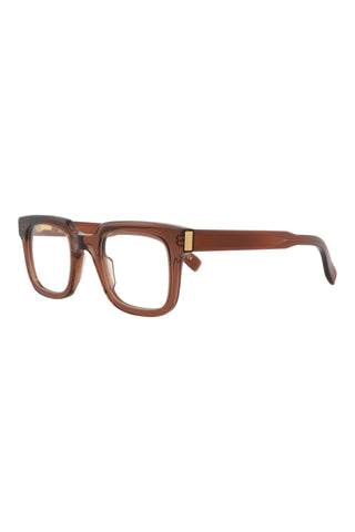 Dunhill DU0032O Transparent Brown Eyeglasses-AmbrogioShoes