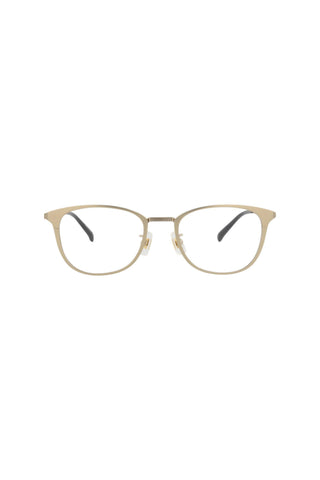 Dunhill DU0041OA Semimatte Light Gold Eyeglasses-AmbrogioShoes