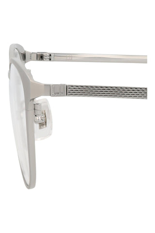 Dunhill DU0041OA Semimatte Silver Eyeglasses-AmbrogioShoes
