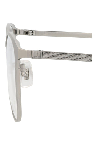 Dunhill DU0041OA Semimatte Silver Eyeglasses-AmbrogioShoes