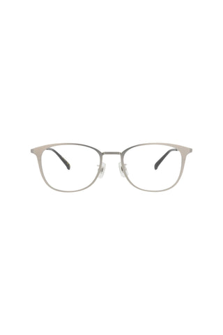 Dunhill DU0041OA Semimatte Silver Eyeglasses-AmbrogioShoes